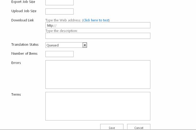 Translation Status 1